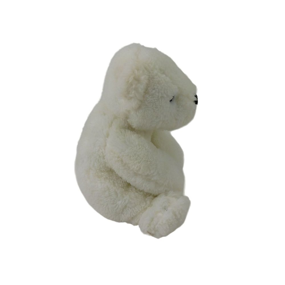 Konfirst Consulting White Bear Plush 7" Stuffed Animal - Picture 3 of 6